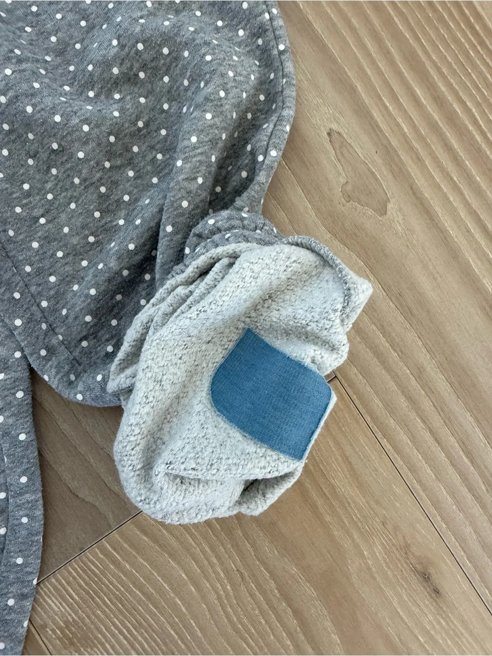 Old Navy Star & Dot Sweatpants - Cream with Black Stars & Gray with White Dots